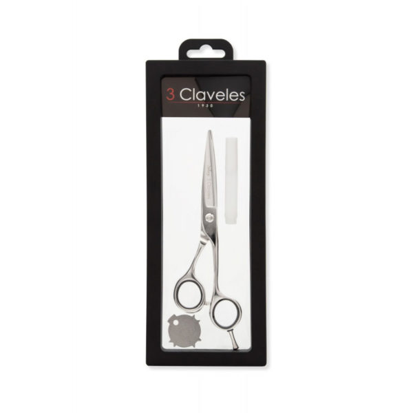 3 Claveles Nożyczki fryzjerskie Concave Silex 6″